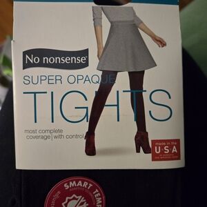 No Nonsense Super Opaque Tights - Black